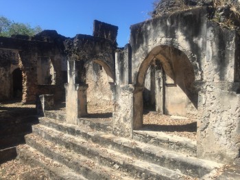 ambayo yanaonyesha maisha ya kila siku na utamaduni wa zamani wa waswahili.  Ramani 3: Magofu ya Songo Mnara. Figure 3: Ruins of Songo Mnara.