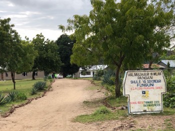 Funguni Secondary School’s motto is “Forward Ever, Backward Never”.